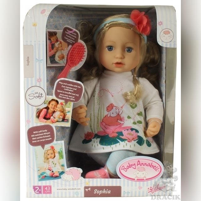 Lėlė Zapf BABY ANNABELL Sophia