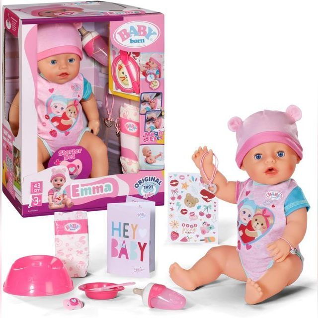 Lėlė BABY born Emma 43cm