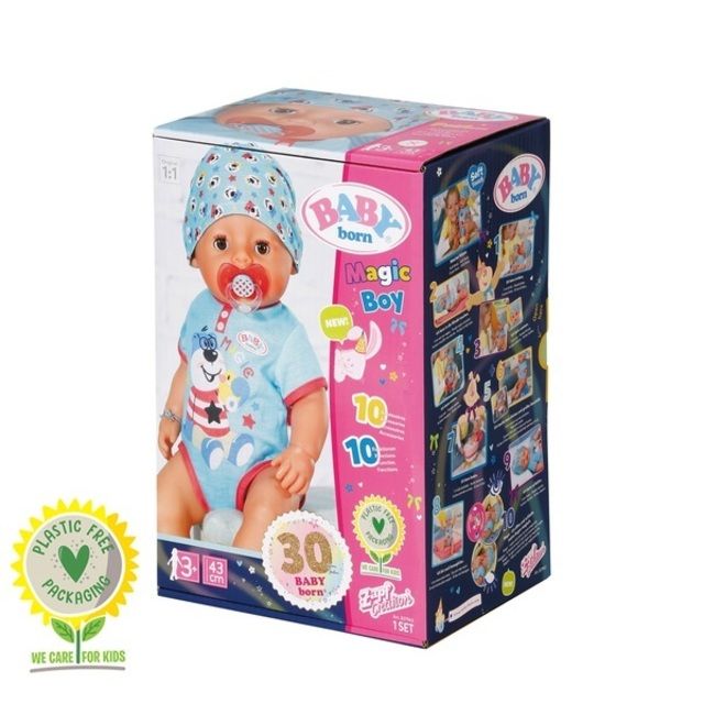 Lėlė Baby Born Magic Boy , 43 cm berniukas