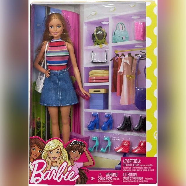 Lėlė Barbie Doll & Shoes FVJ42