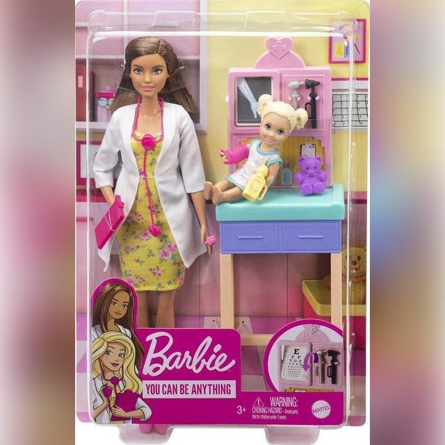 Lėlė Barbie pediatrė Barbie Careers Doll & Playset, Pediatrician