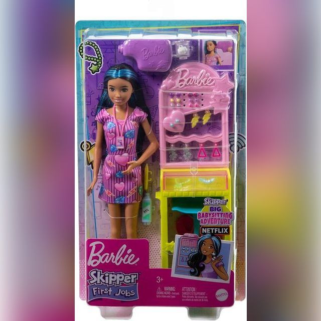 Lėlė su priedais Barbie Skipper First Jobs hkd78