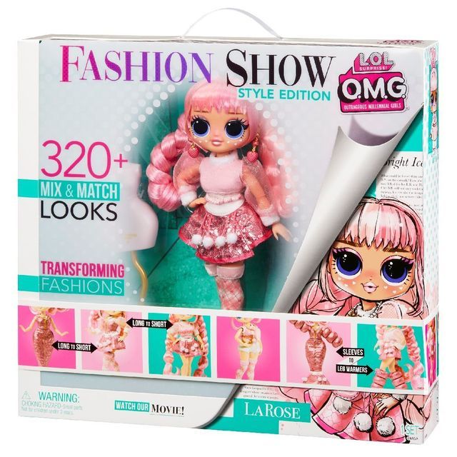 Lėlė  su priedais LOL Surprise OMG Fashion Show Style La Rose