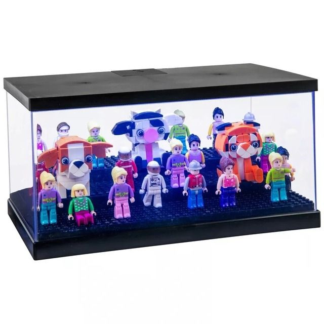 LED dėžutė minifigūrėlėms eksponuoti LEGO (Build-It)