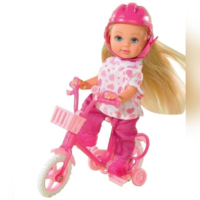 Lėlė Evi Love My first Bike