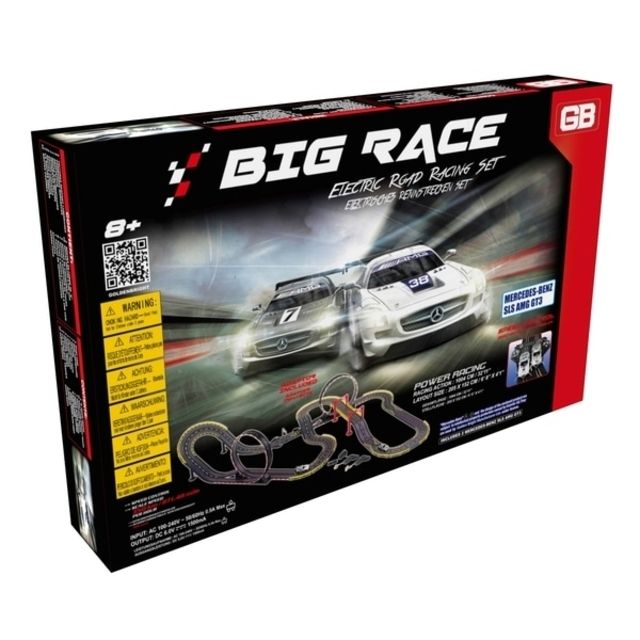 Lenktynių trasa GB Electric Power Big Race Road Racing Set
