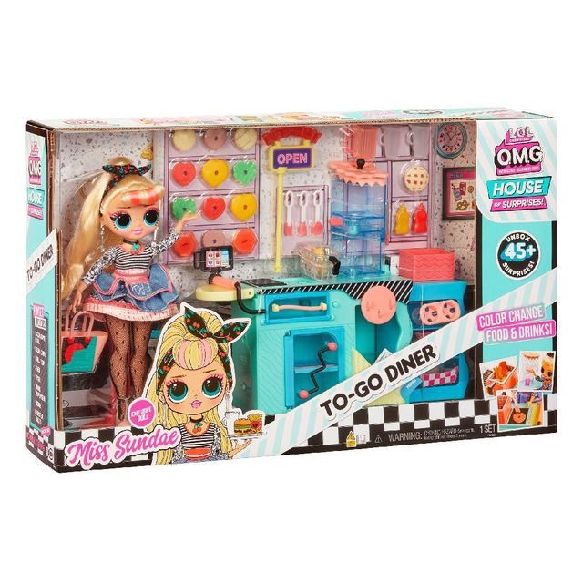 LOL. Surprise OMG Mobile Snack Bar Playset House