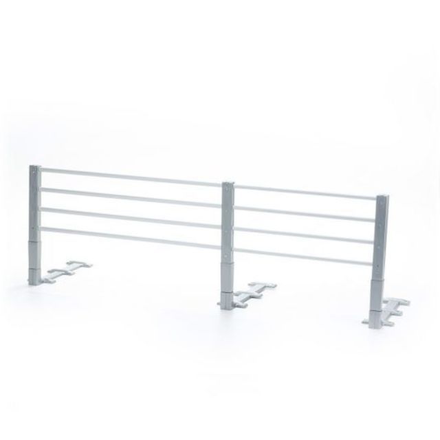 Lovos apsauga REER Bed Barrier Adjustable Grey