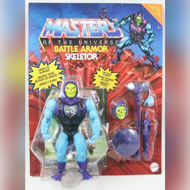 Masters Of The Universe Origins Battle Armor Skeletor Action Figure