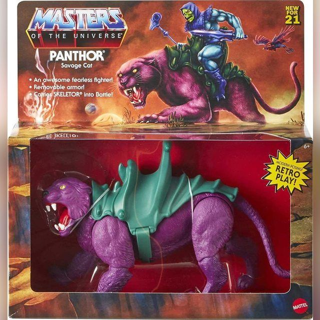 Masters of the Universe Origins Panthor Action Figure, Skeletor's Loyal