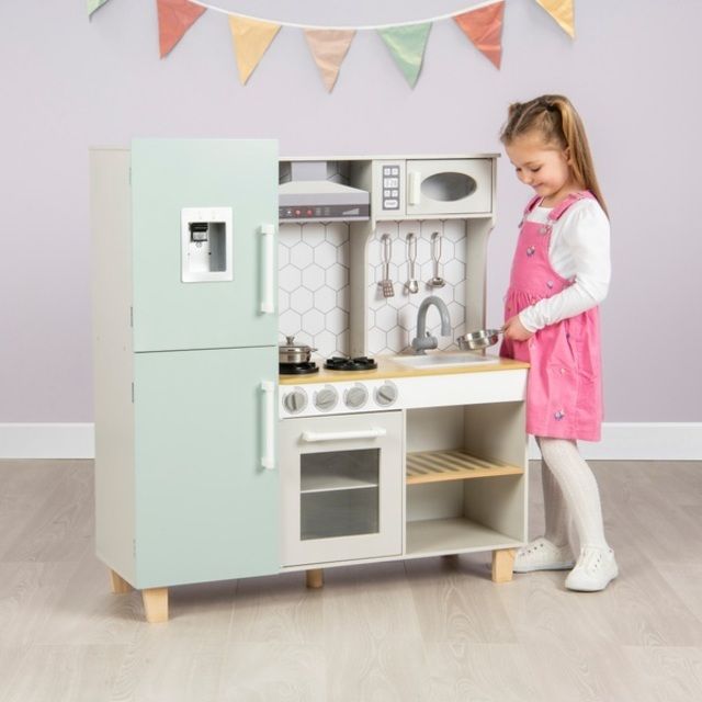 Medinė virtuvėlė Kitchen Corner Deluxe Wooden Kitchen