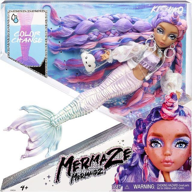 MERMAZE MERMAIDZ Stilingoji lėlytė KISHIKO, 29 cm
