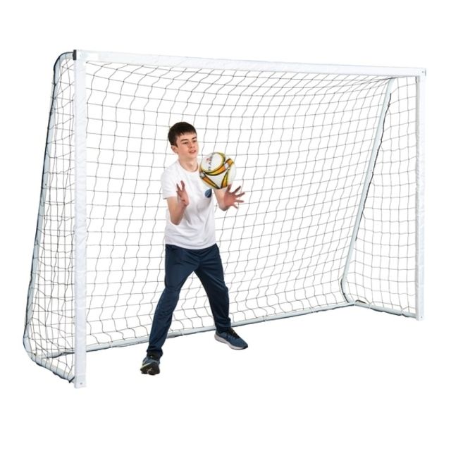 Metal football goal with net 3m