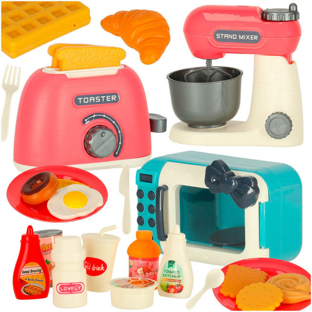 Microwave toaster vegetable blender + accessories KX5281
