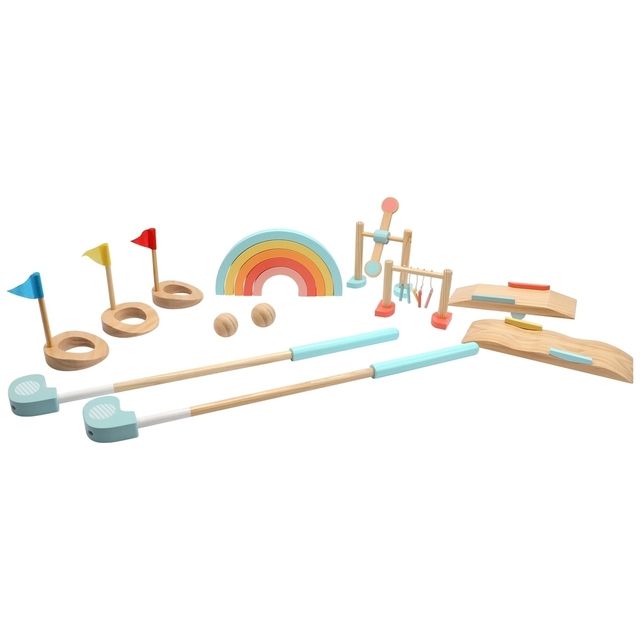 Mini golfas Squirrel Play Wooden Mini Golf Set