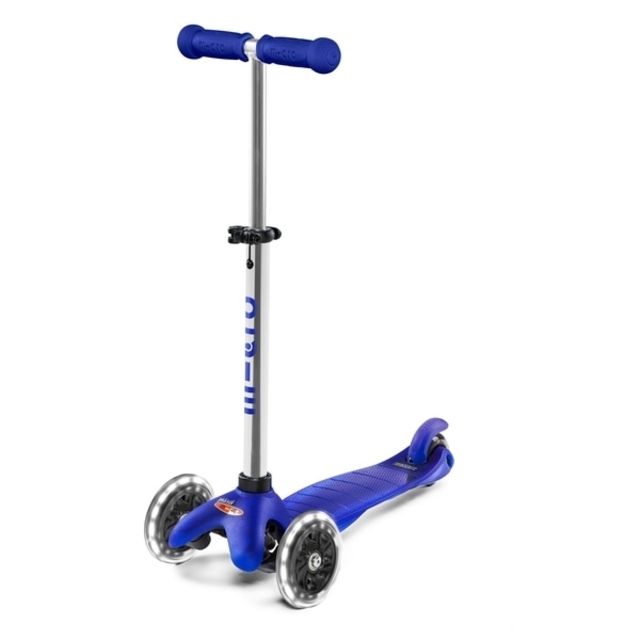 Mini Micro Plus Blue LED Scooter