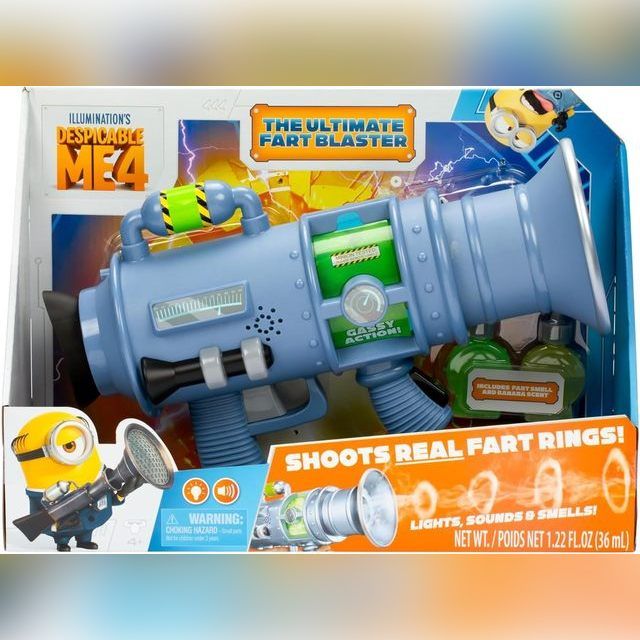 Minions Despicable Me 4 - The Ultimate Fart Blaster