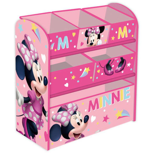 Minnie Mouse 6 Drawer Wooden Organizer - Sweet Dreams