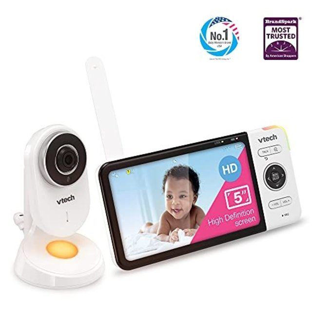 VTech VM818HD Video Monitor, 5-inch 720p HD Display