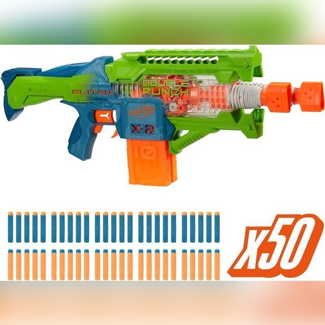 Motorizuotas šautuvas Nerf Elite Double Punch