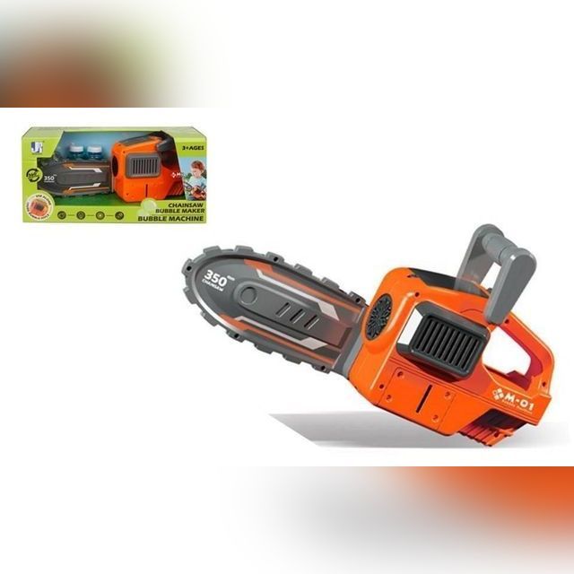 Chainsaw Bubble Maker