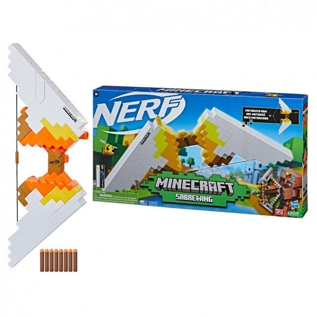 NERF Minecraft Gun SABREWING