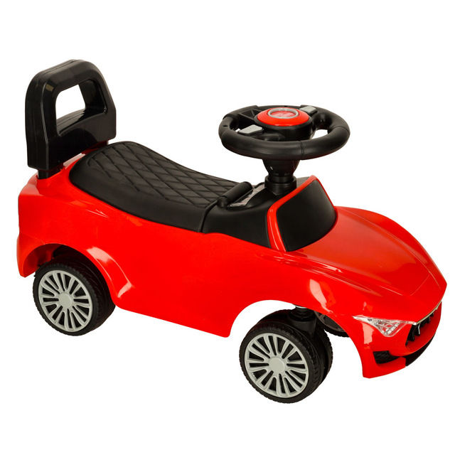 Paspiriamas automobilis su garsais ir šviesomis raudonas KX4411_2