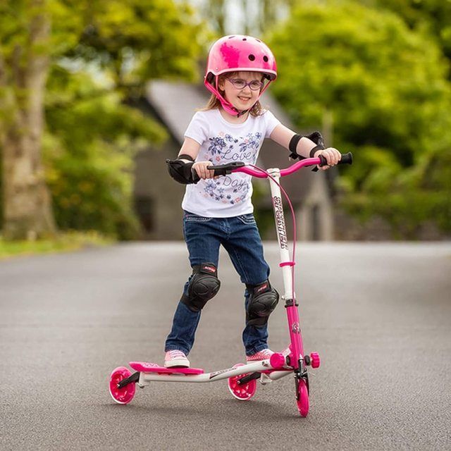 Sporter 1 Scooter, pink with light up wheels