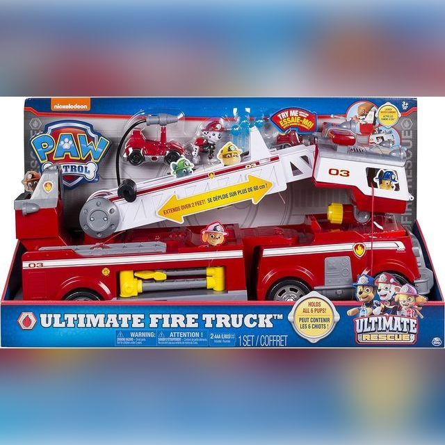 PAW PATROL gaisrinė mašina Ultimate Fire Truck