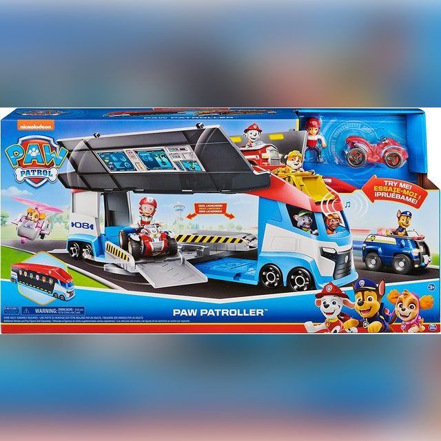 PAW PATROL transporto priemonė Paw Patroller V2