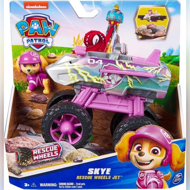 PAW PATROL Vehicle SKYE RESCUE WHEELS JET