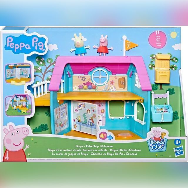 Peppa Pig Peppa's Kids-only Clubhouse Playset