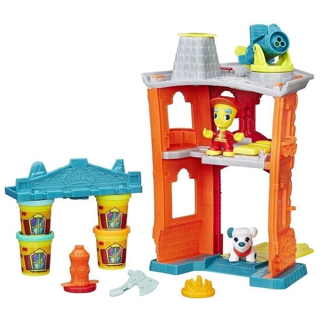 PLAY DOH Town Firehouse set