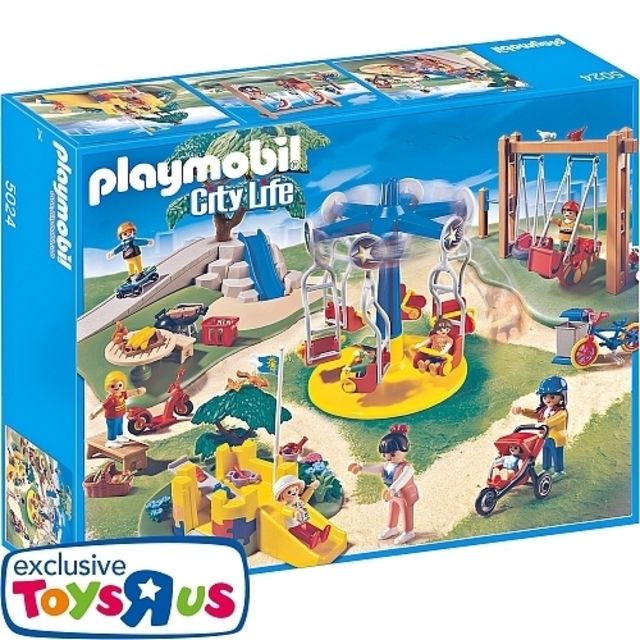 Playmobil Pramogos žaidimų aikštelėje - parkas 5024