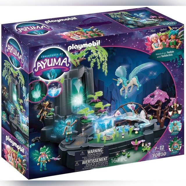 PLAYMOBIL 70800 Ayuma stebuklingo energijos šaltinio nuotykiai