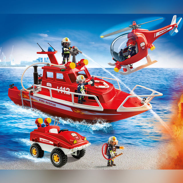 Playmobil 9503 Fire Rescuers Set