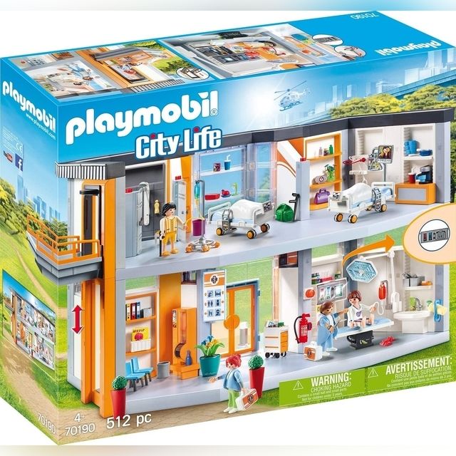 PLAYMOBIL CITY LIFE large hospital, 70190