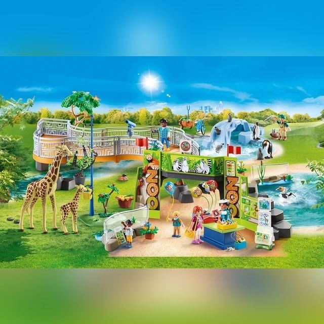 Playmobil Family Fun 70341 My Big Experience Zoo