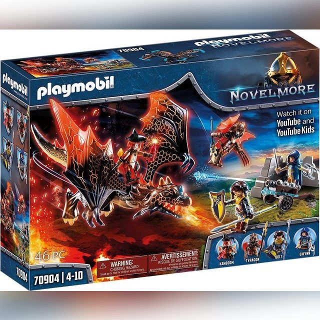 PLAYMOBIL NEVELMORE Dragon Attack, 70904