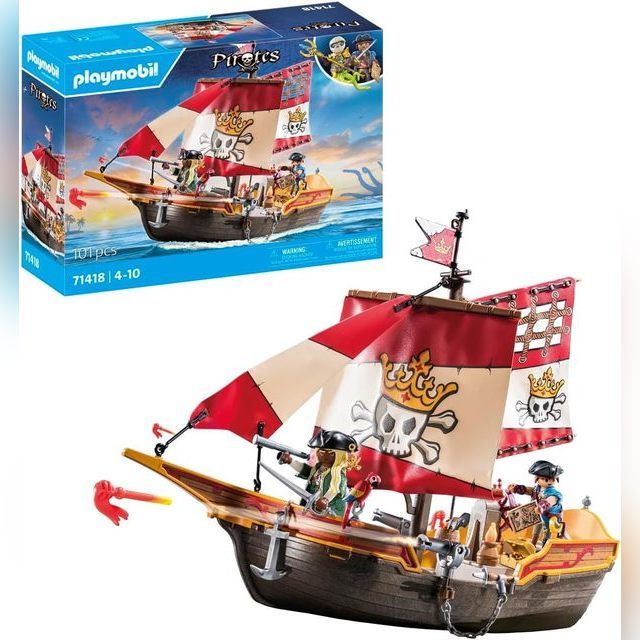 Playmobil „Piratų laivas” 71418