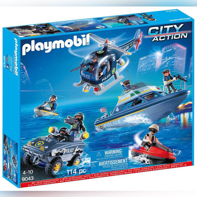 Playmobil Tactical Unit Set 9043 CITY ACTION