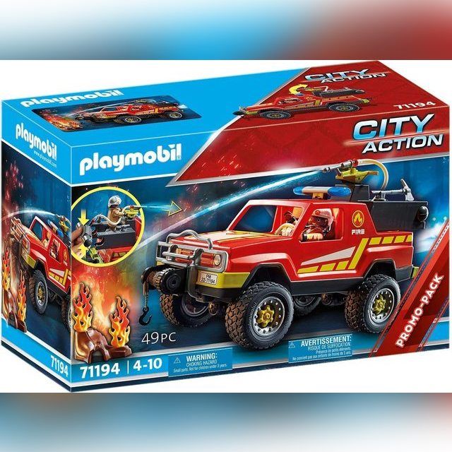 Playmobil "Fireman's Jeep", 71194