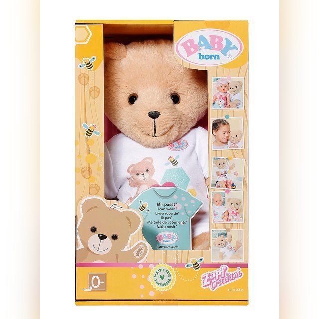 BABY born Zapf Creation Singing Teddy Bear