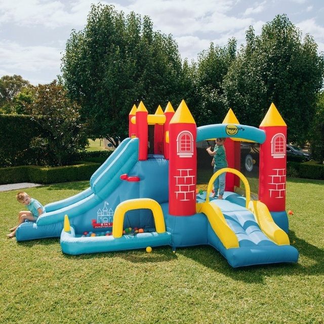 Pripučiama pilis 8-in-1 Bouncy Castle with Ball Pit