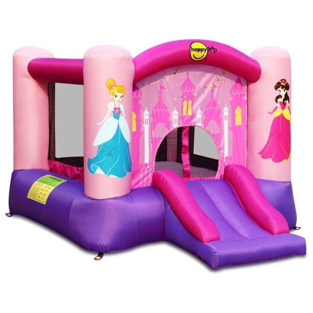 Pripučiama pilis Princess Bouncy Castle with Slide Airflow Bouncer