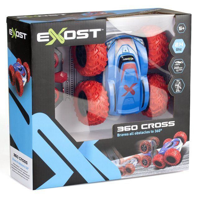 Radijo bangomis valdoma mašina Exost 360 cross viol