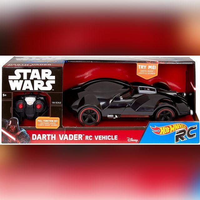 Radijo bangomis valdoma mašiną Hot Wheels R/C Star Wars Darth Vader Vehicle