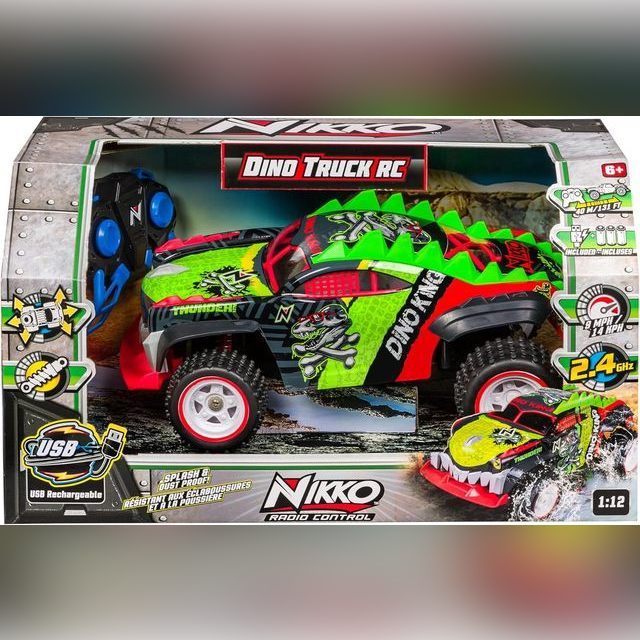 Radijo bangomis valdoma mašina Nikko Dino Truck 1:12