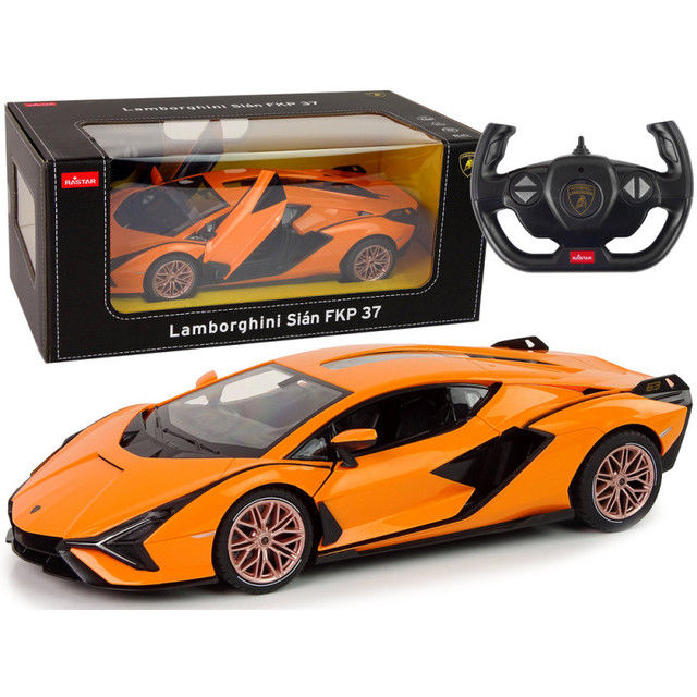 Radijo bangomis valdoma mašina RASTAR R/C 1:14 Lamborghini Sian FKP 37