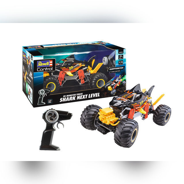 Radijo bangomis valdoma mašina Revell Control - RC Monster Truck - Shark Next Level